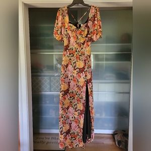 ShowPo Floral sweetheart Dress